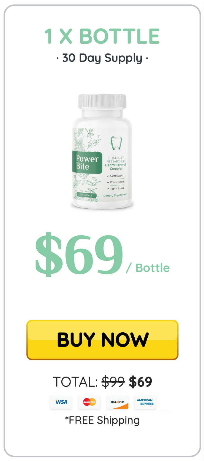 PowerBite - 1 Bottle